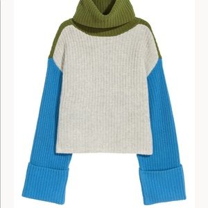 H&M Premium Wide-cut Turtleneck Sweater